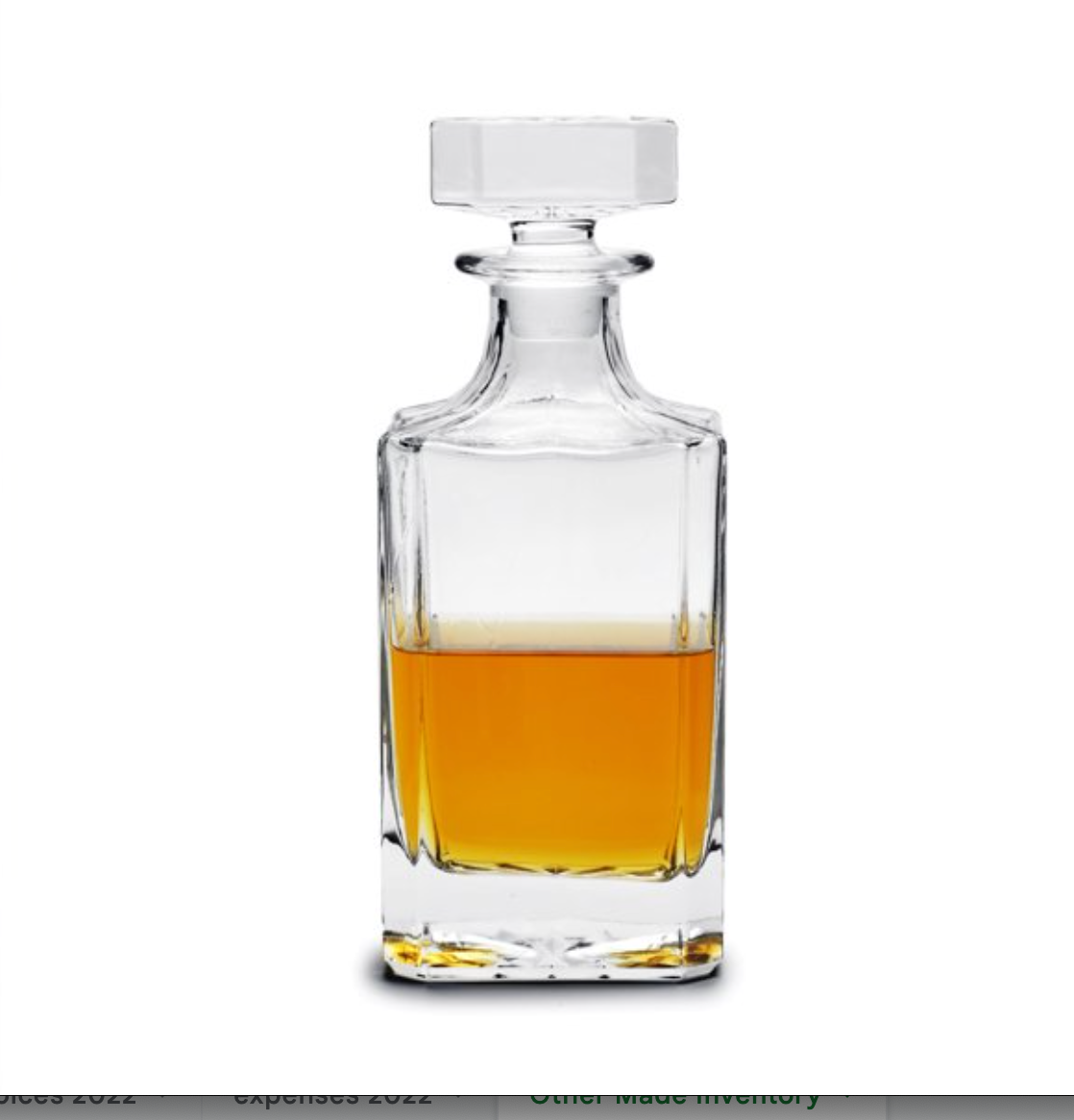 26 oz Whiskey Decanter