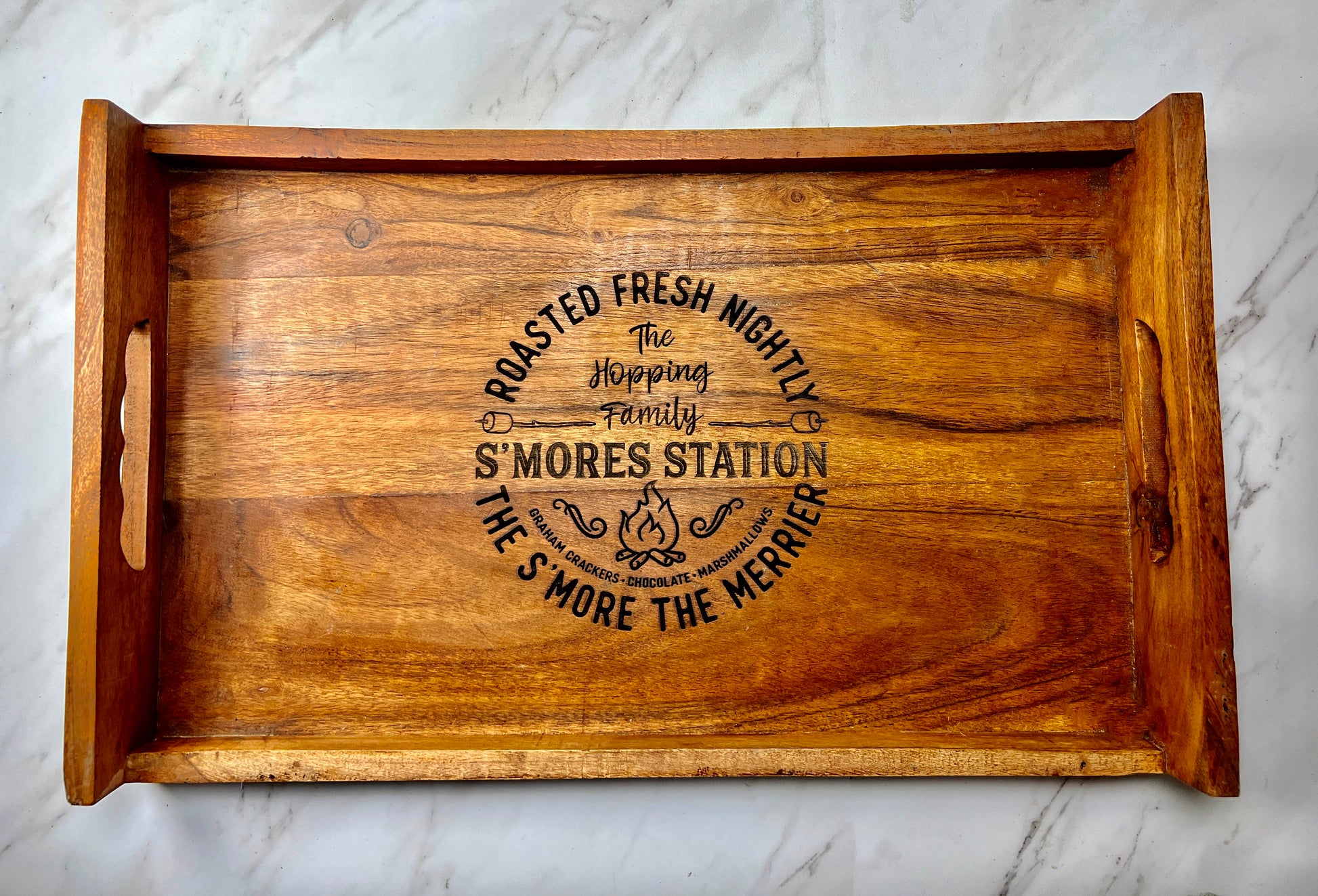 wood tray craft - S&S Blog